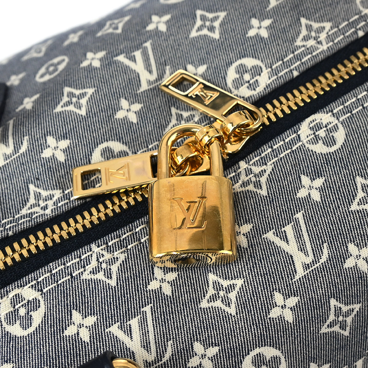 Louis Vuitton 2013 Gray Monogram Idylle Speedy Bandouliere 30 M56703