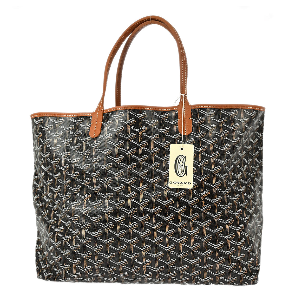 Goyard 2024 Black Saint Louis PM Tote Handbag