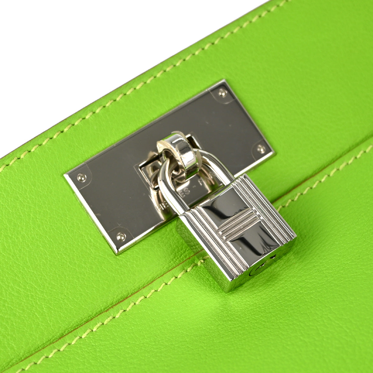 Hermes 2012 Green Swfit Toolbox 26 2way Handbag