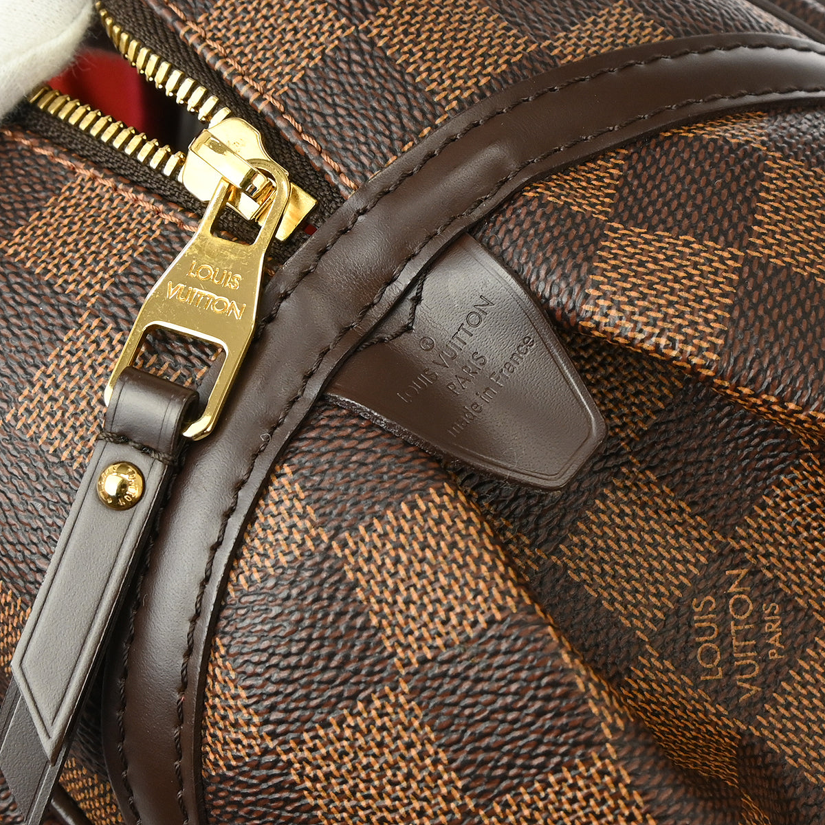 Louis Vuitton 2011 Damier Rivington GM Handbag N41158