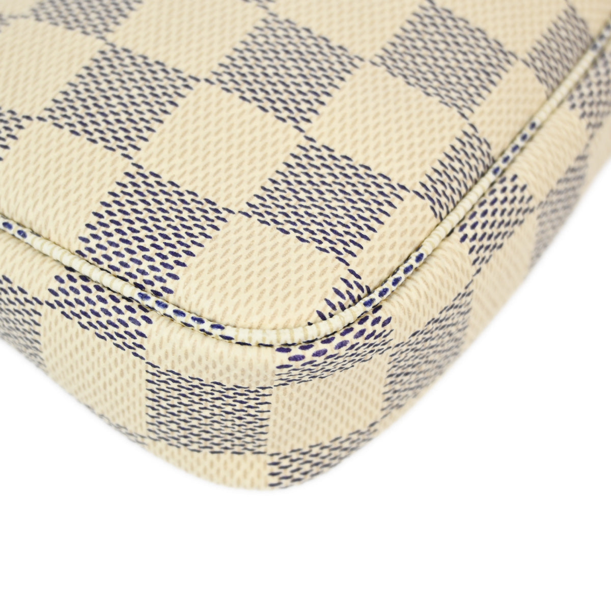 Louis Vuitton 2015 Damier Azur Mini Pochette Accessoires Handbag N58010