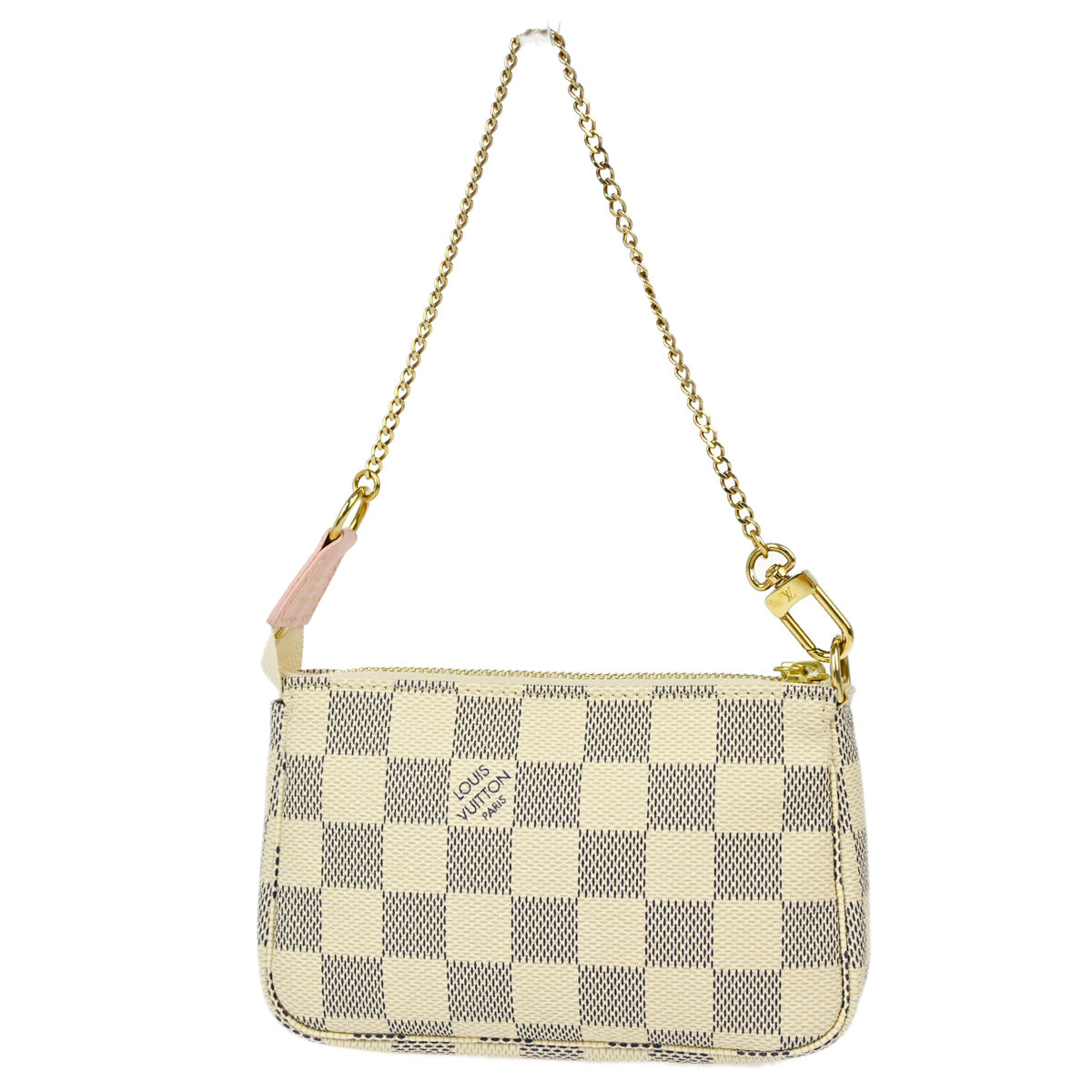 Louis Vuitton Damier Azur Mini Pochette Accessoires Handbag N64451