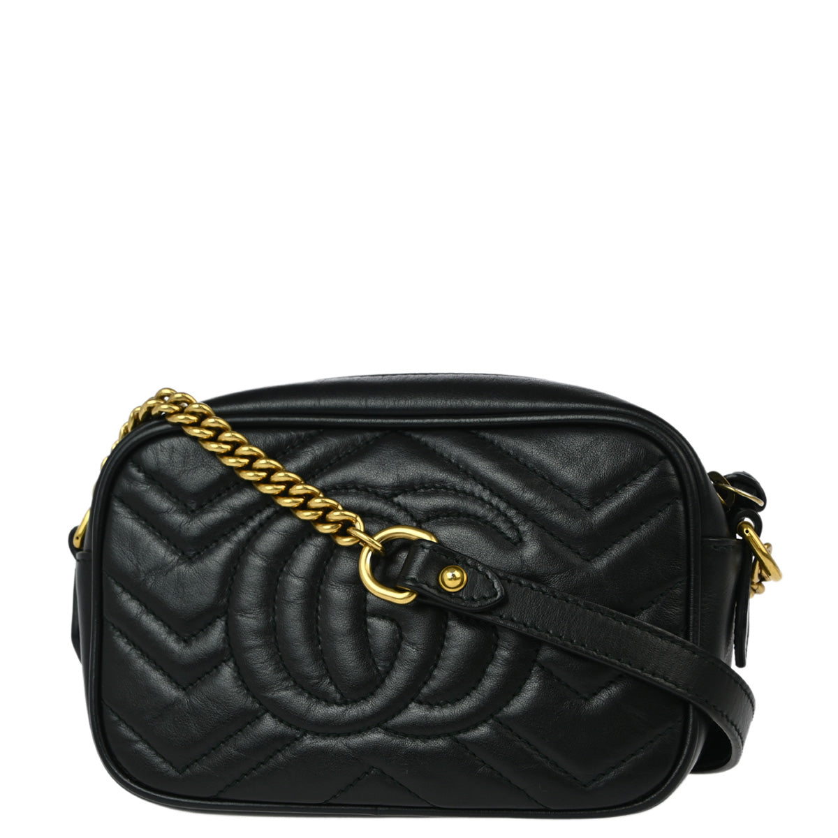 Gucci Black Marmont Shoulder Bag