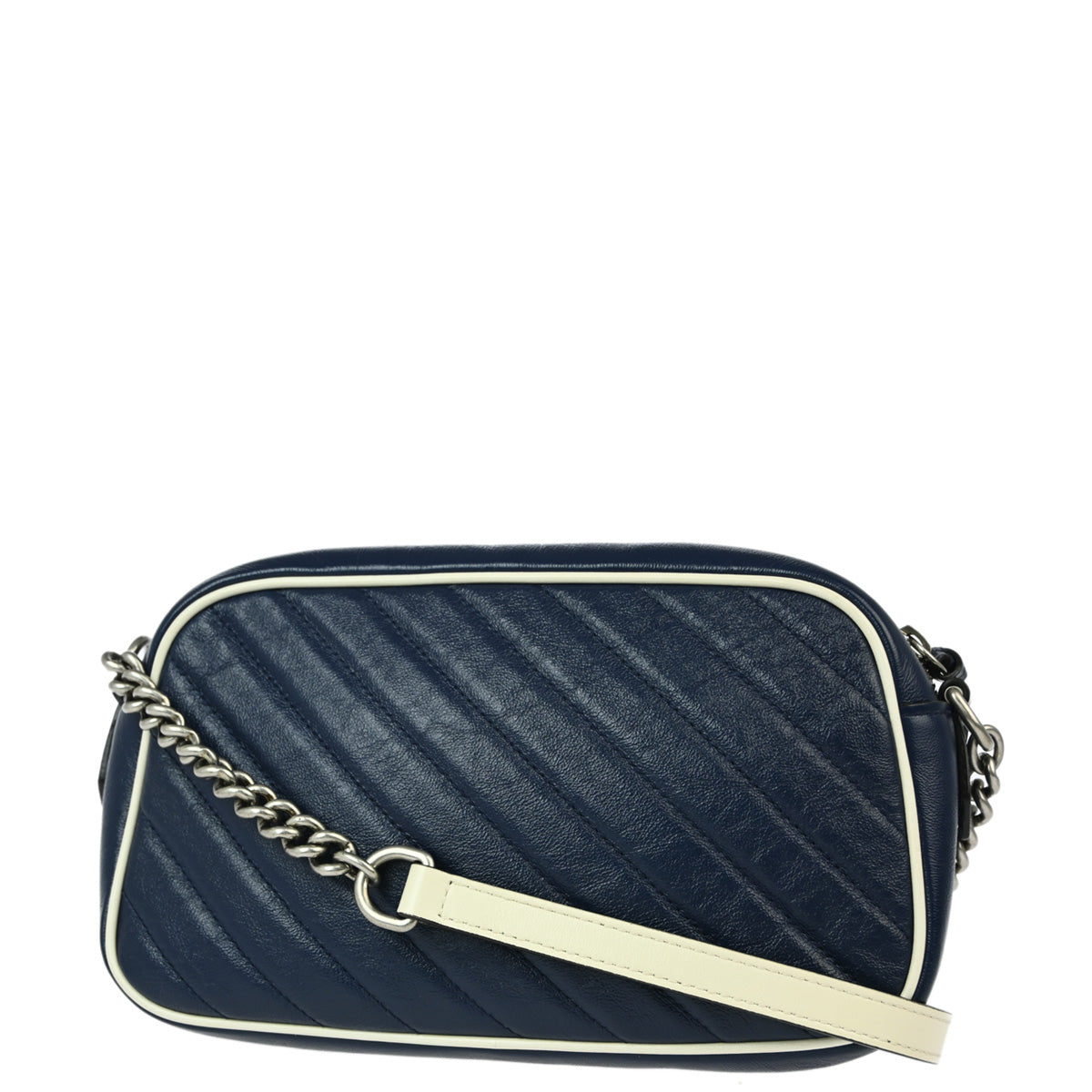 Gucci Navy Marmont Shoulder Bag