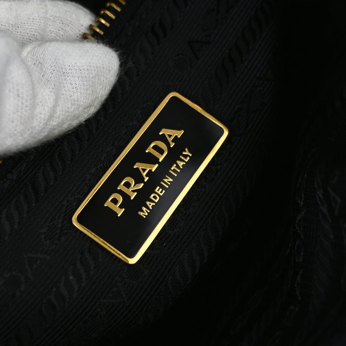 Prada Black Nylon Shoulder Bag