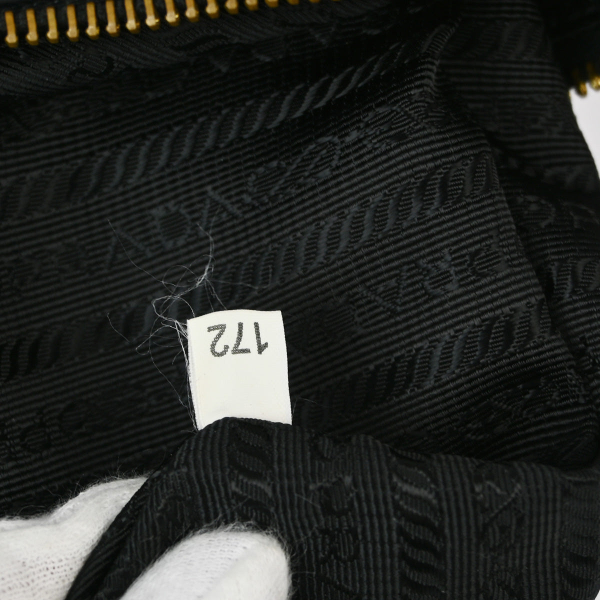 Prada Black Nylon Shoulder Bag