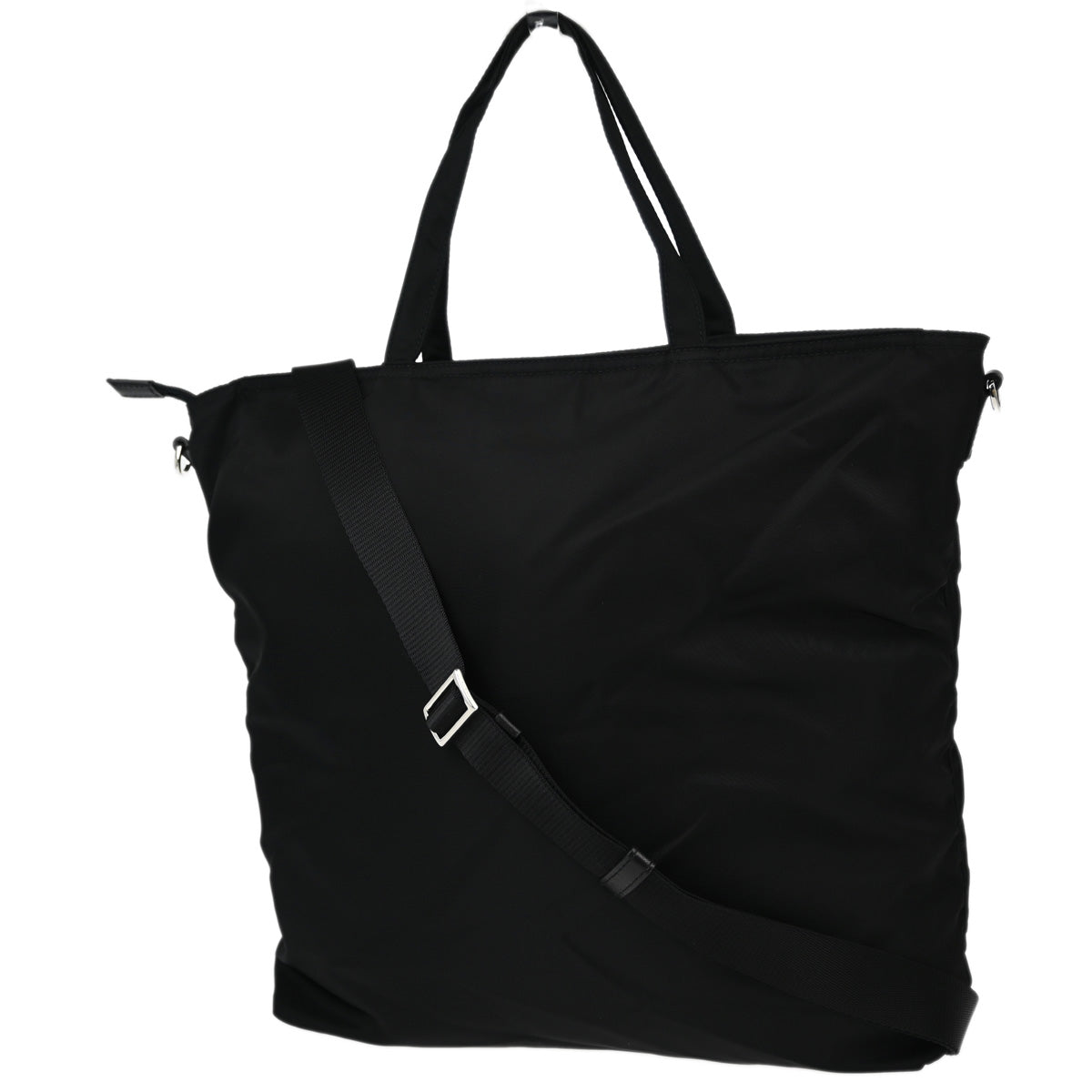 Prada Black Nylon 2way Shoulder Tote Handbag