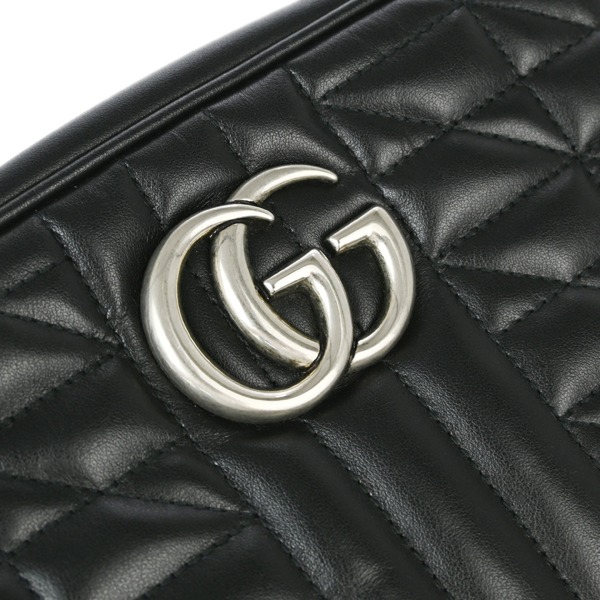 Gucci Black Marmont Shoulder Bag