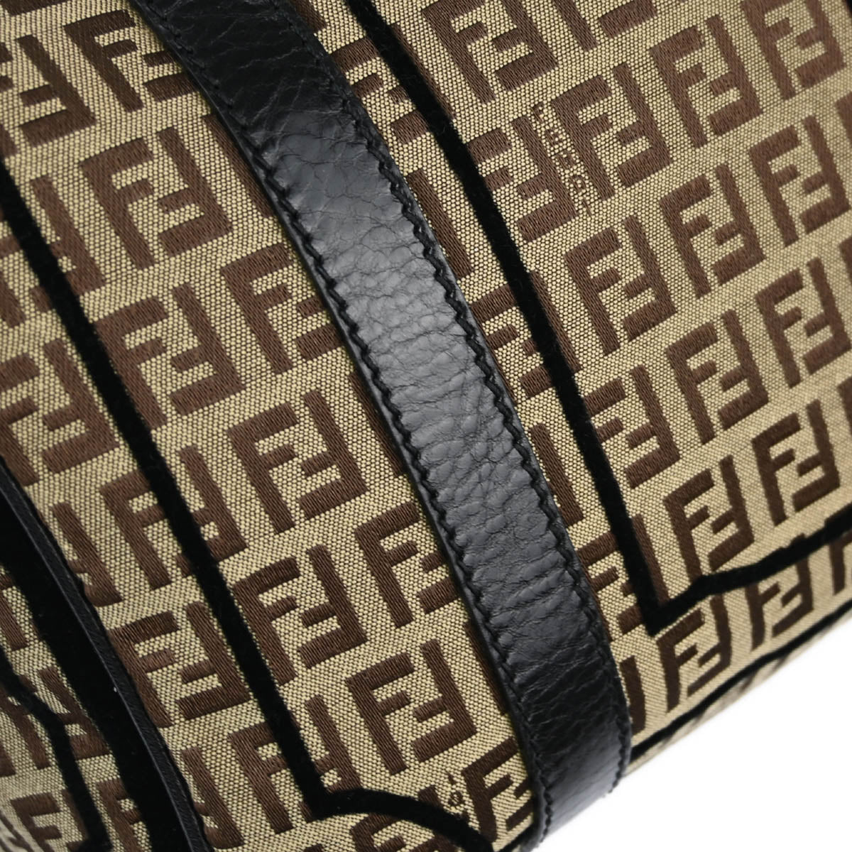 Fendi Brown Zucchino Handbag