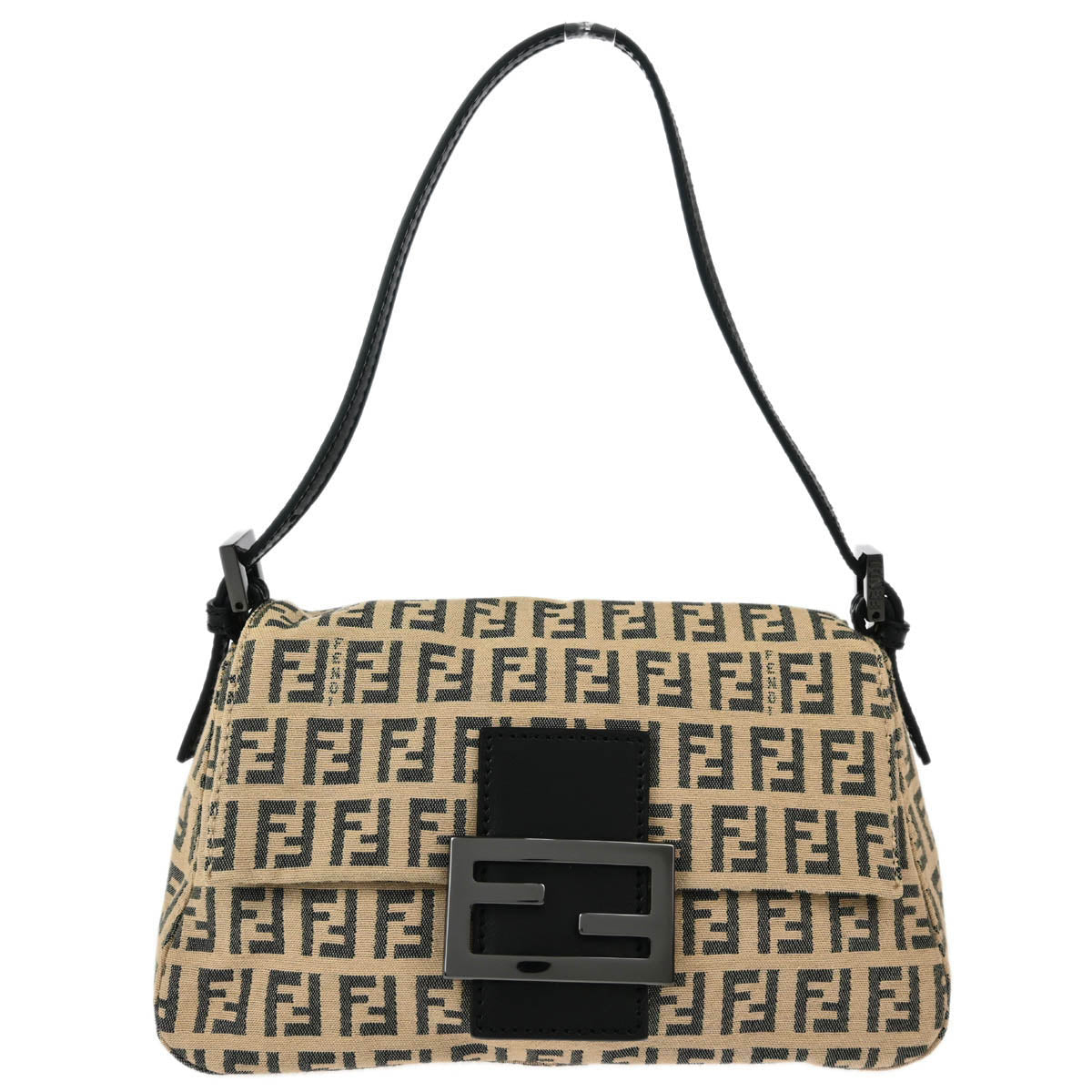 Fendi Beige Zucchino Mini Handbag