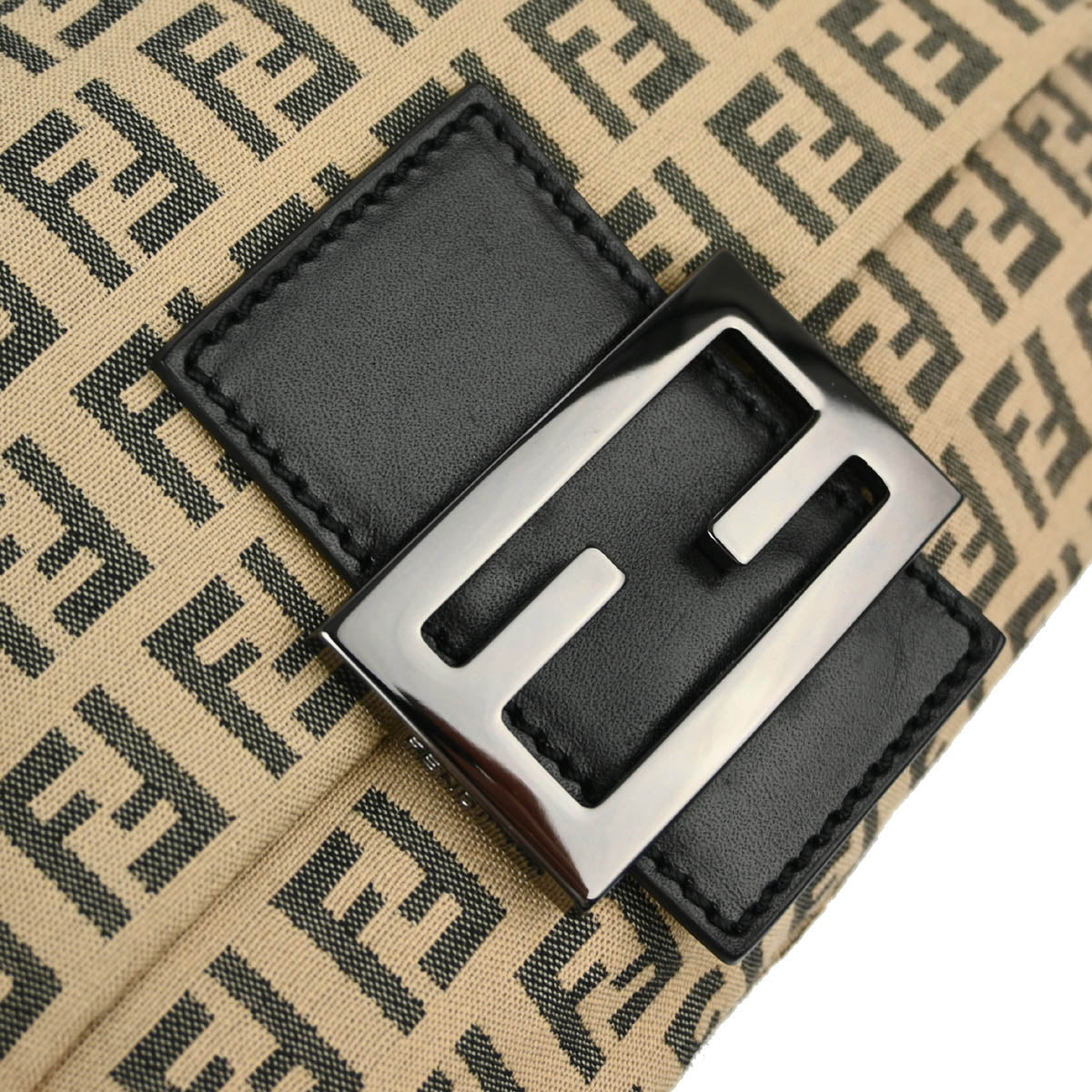 Fendi Beige Zucchino Mini Handbag