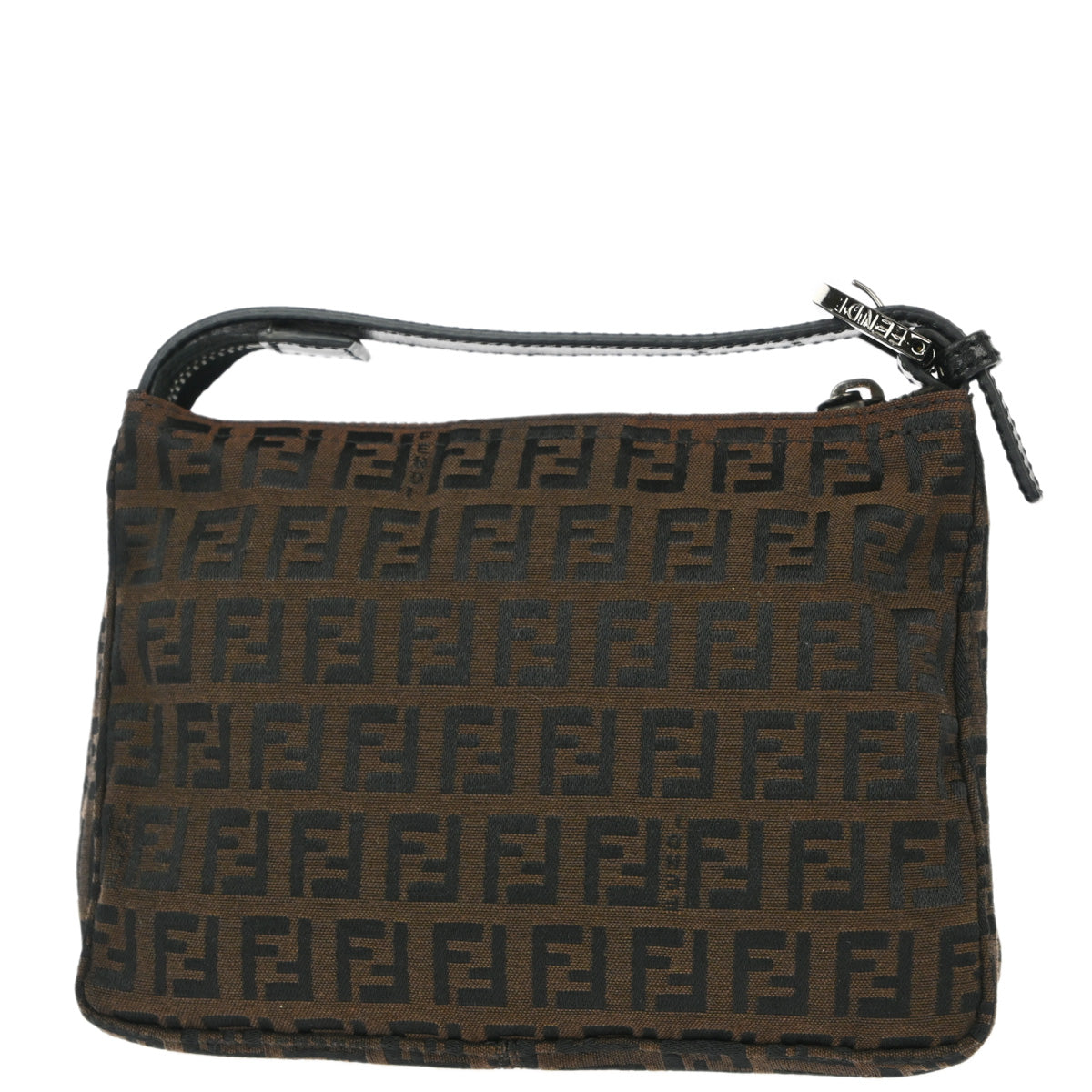 Fendi Brown Zucchino Handbag