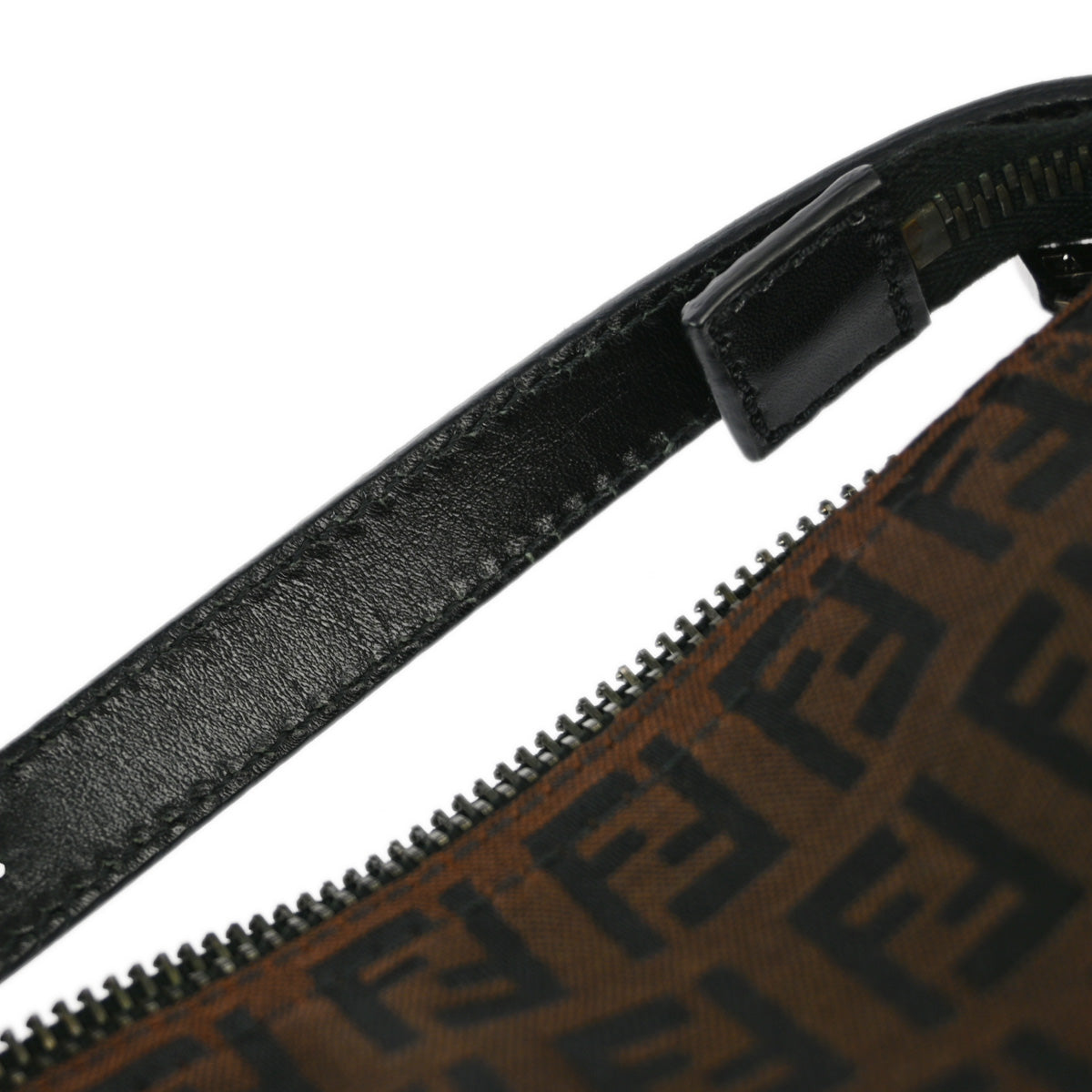 Fendi Brown Zucchino Handbag