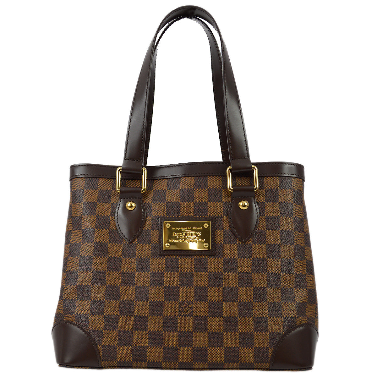 Louis Vuitton 2011 Damier Hampstead PM Tote Handbag N51205