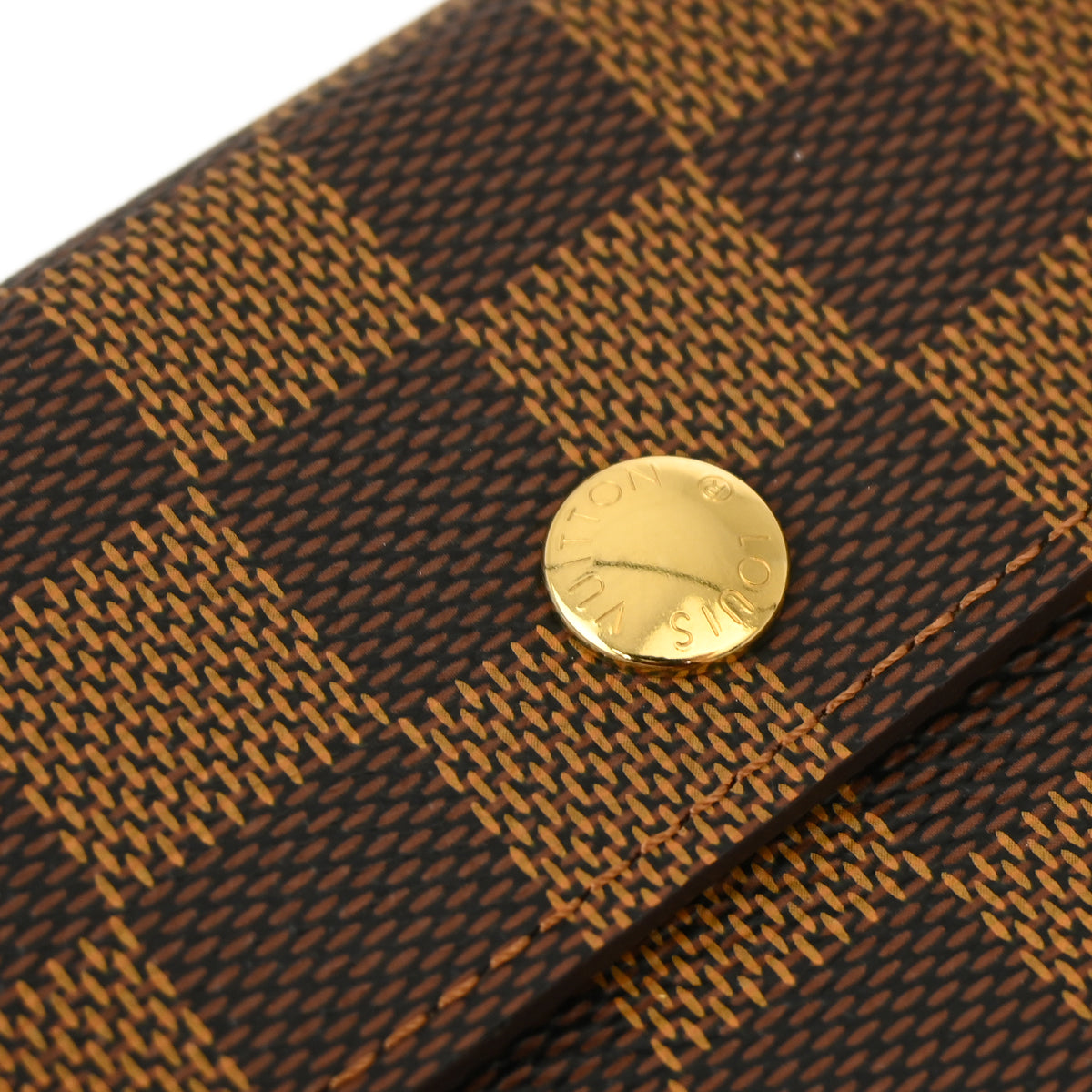 Louis Vuitton 2010 Damier Portefeuille Alexandra Wallet N63067