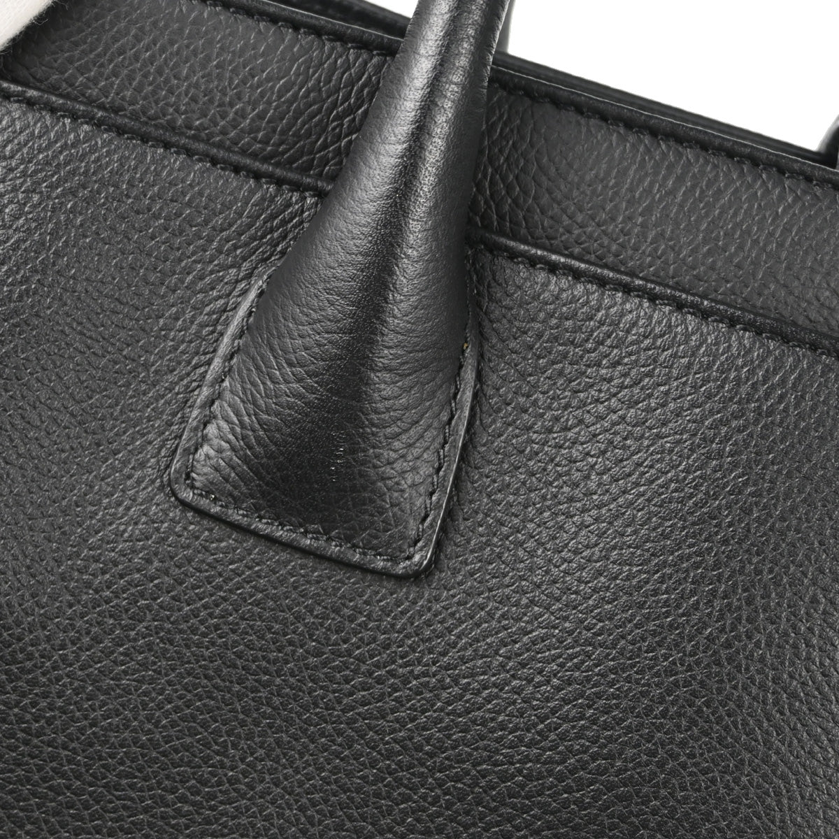 Chanel 2012-2013 Black Calfskin Executive Cerf Tote Shoulder Bag