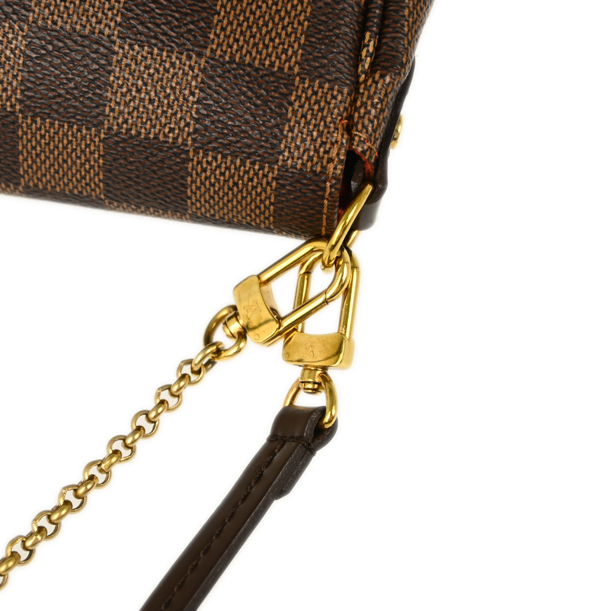 Louis Vuitton Damier Favorite PM 2way Handbag N41276