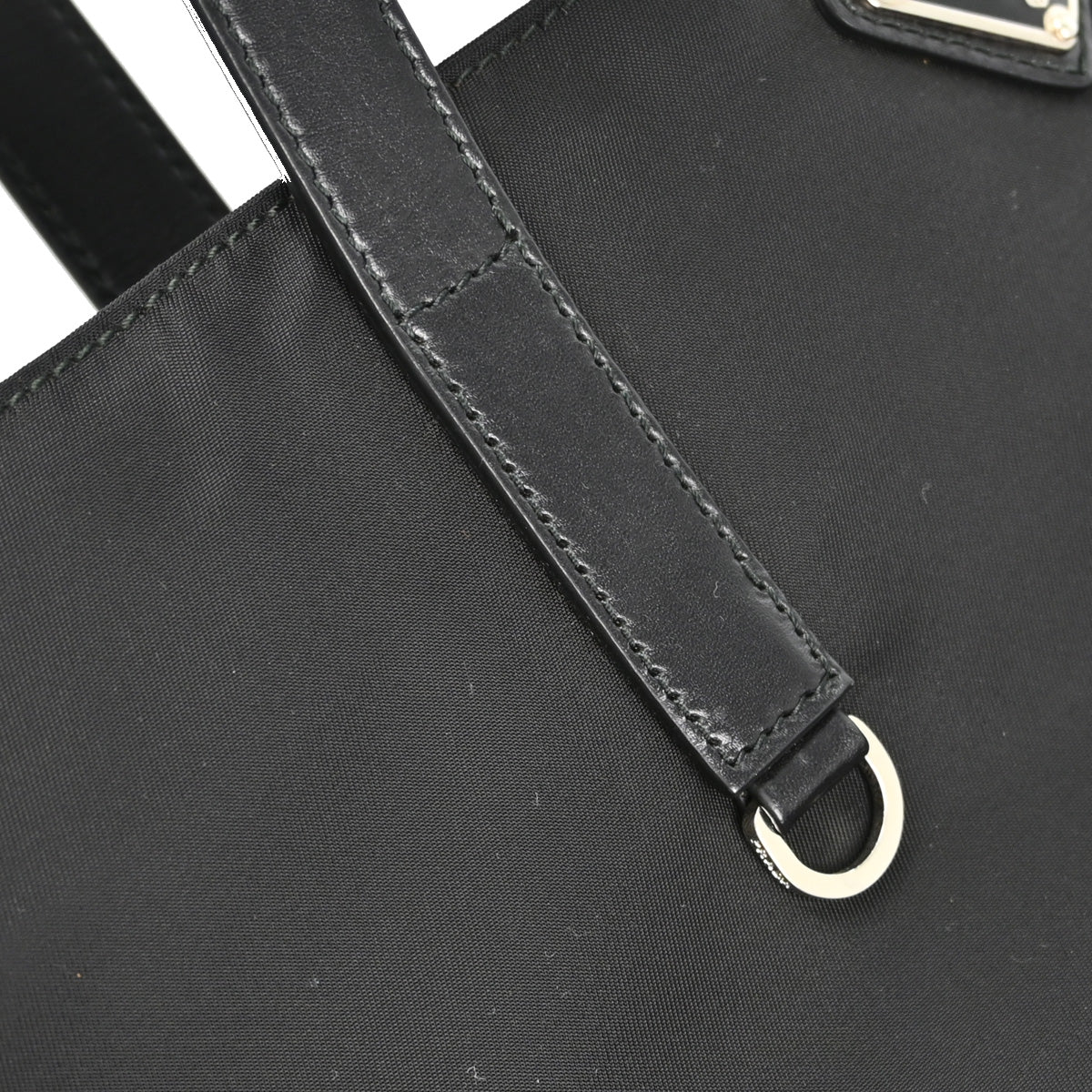 Prada Black Nylon Tote Handbag