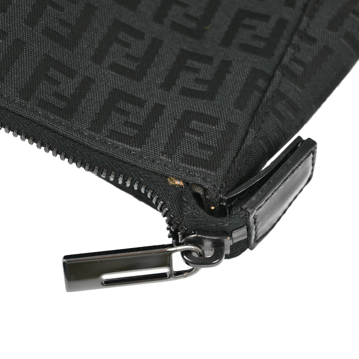 Fendi Black Zucchino Tote Handbag