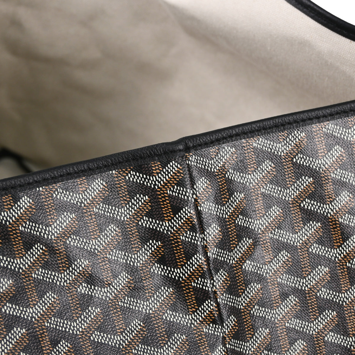 Goyard Black Saint Louis GM Tote Handbag