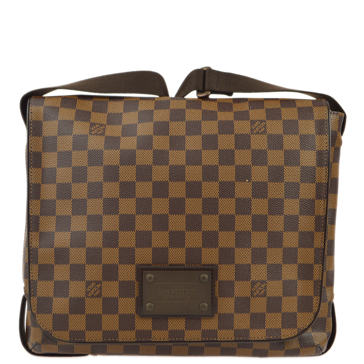 Louis Vuitton Damier Brooklyn MM Shoulder Bag N51211