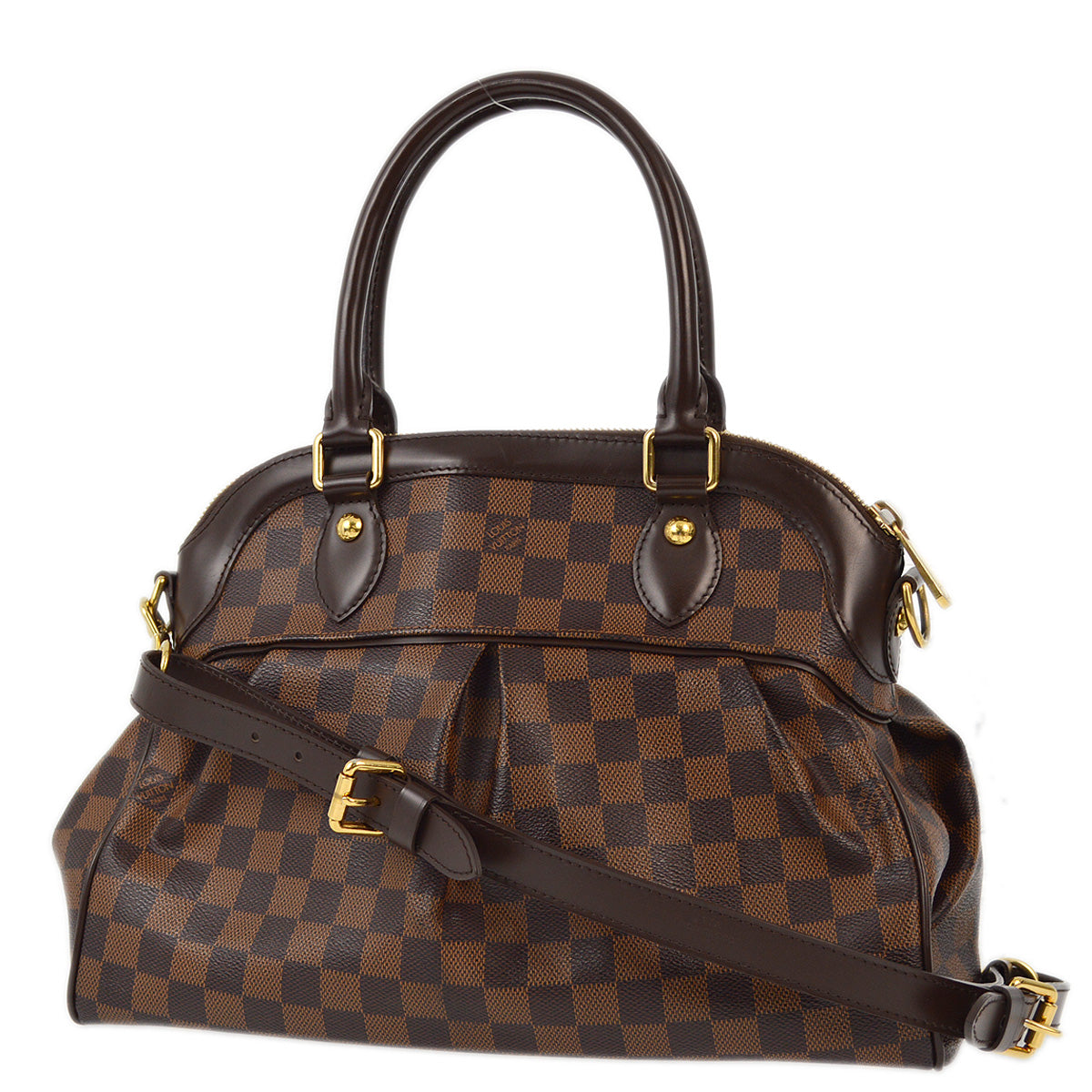 Louis Vuitton Damier Trevi PM 2way Shoulder Handbag N51997