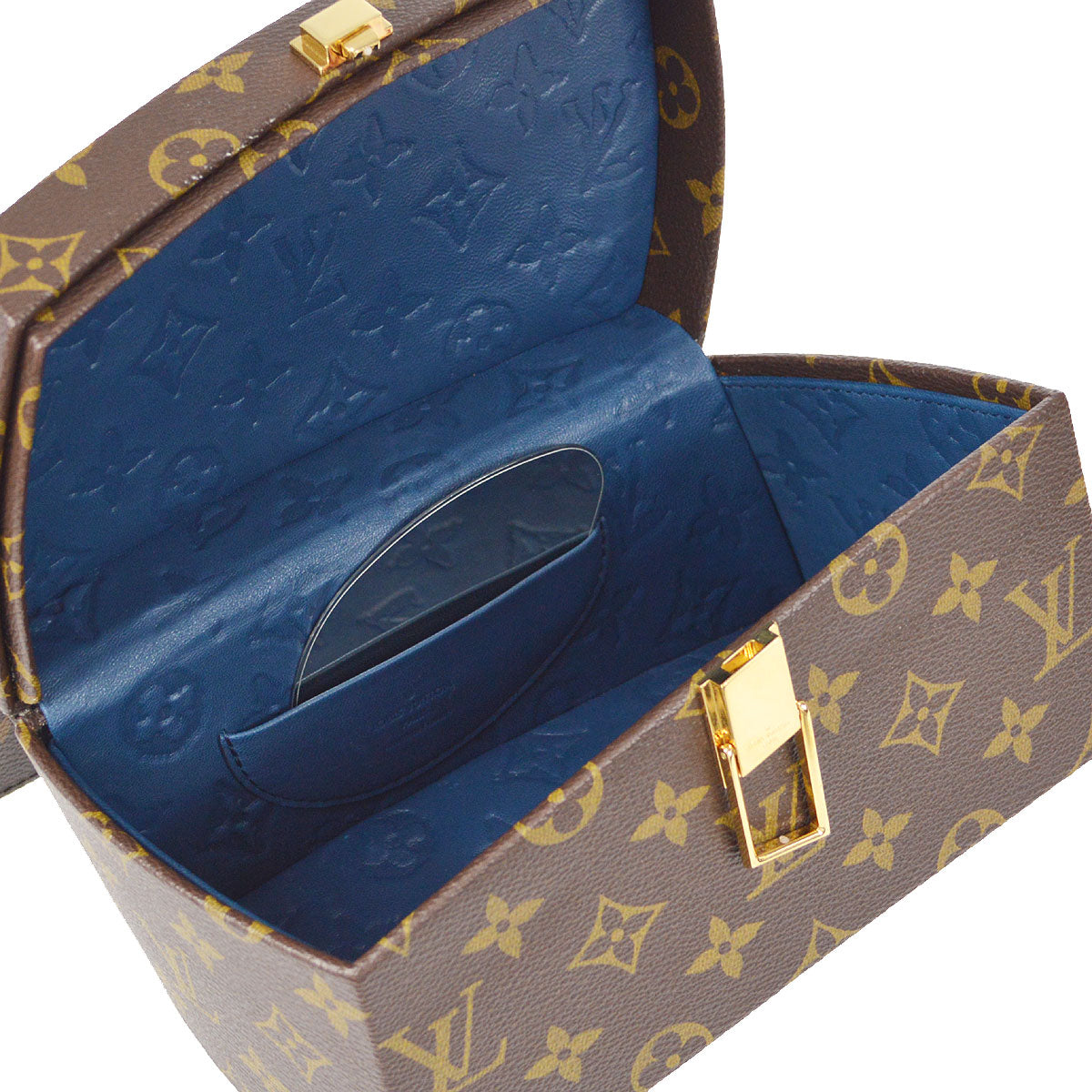 Louis Vuitton 2014 Twisted Box 2way Shoulder Handbag Monogram M40275