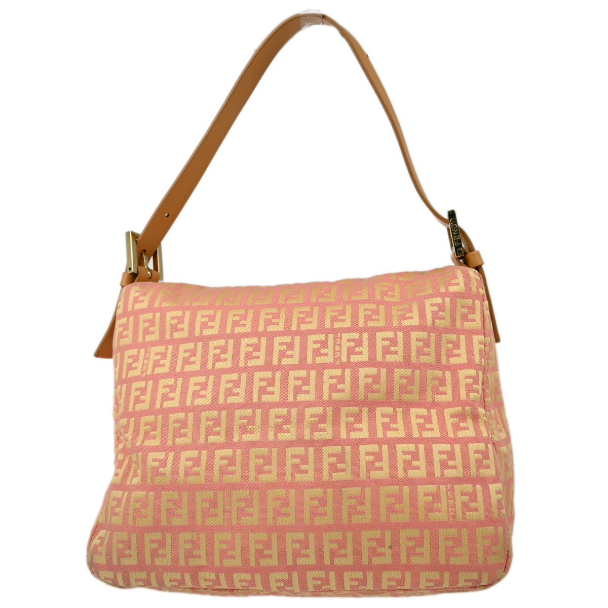 Fendi Pink Zucchino Handbag