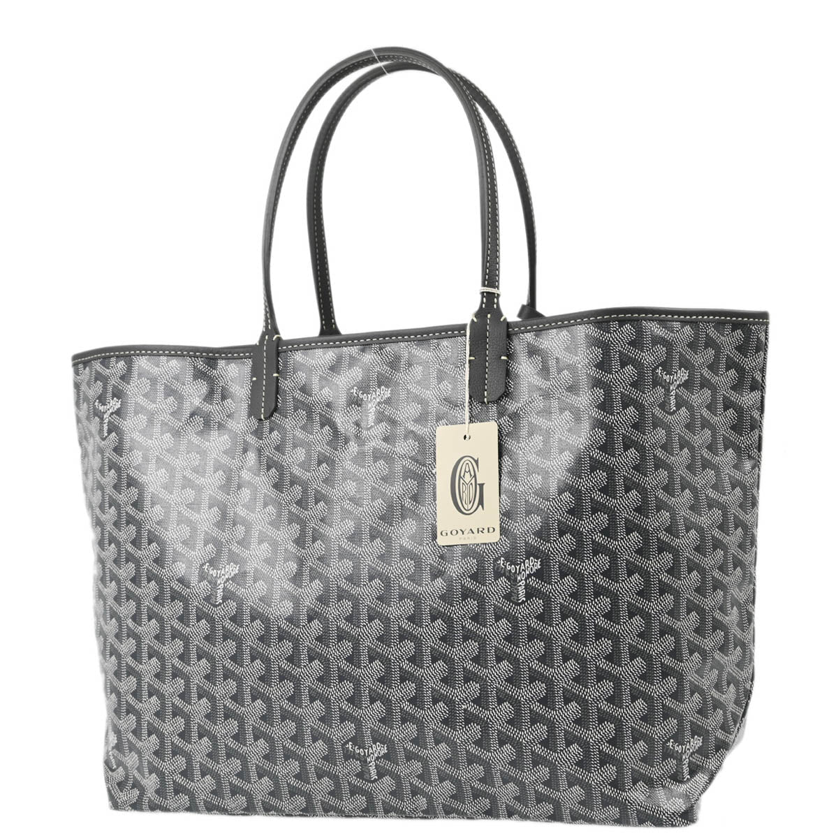 Goyard Gray St. Louis PM Tote Handbag