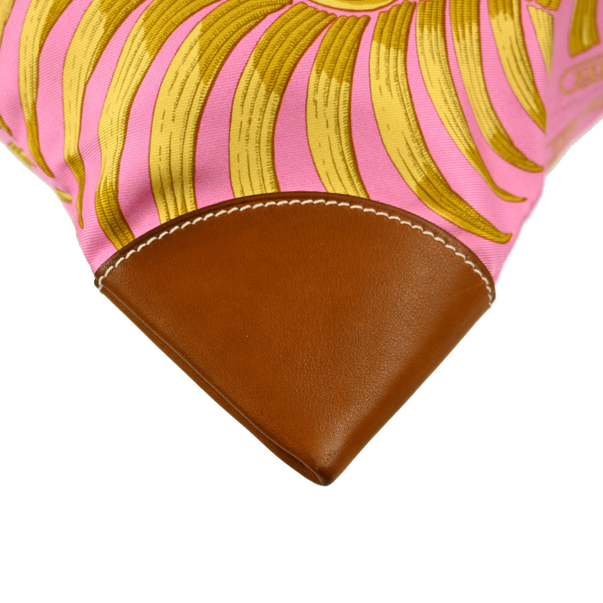 Hermes Pink Silk Silky City PM Shoulder Bag