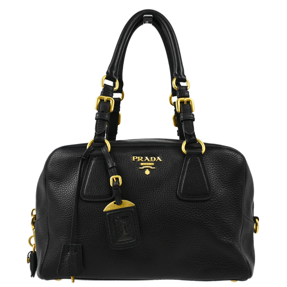 Prada Black Bowling Bag