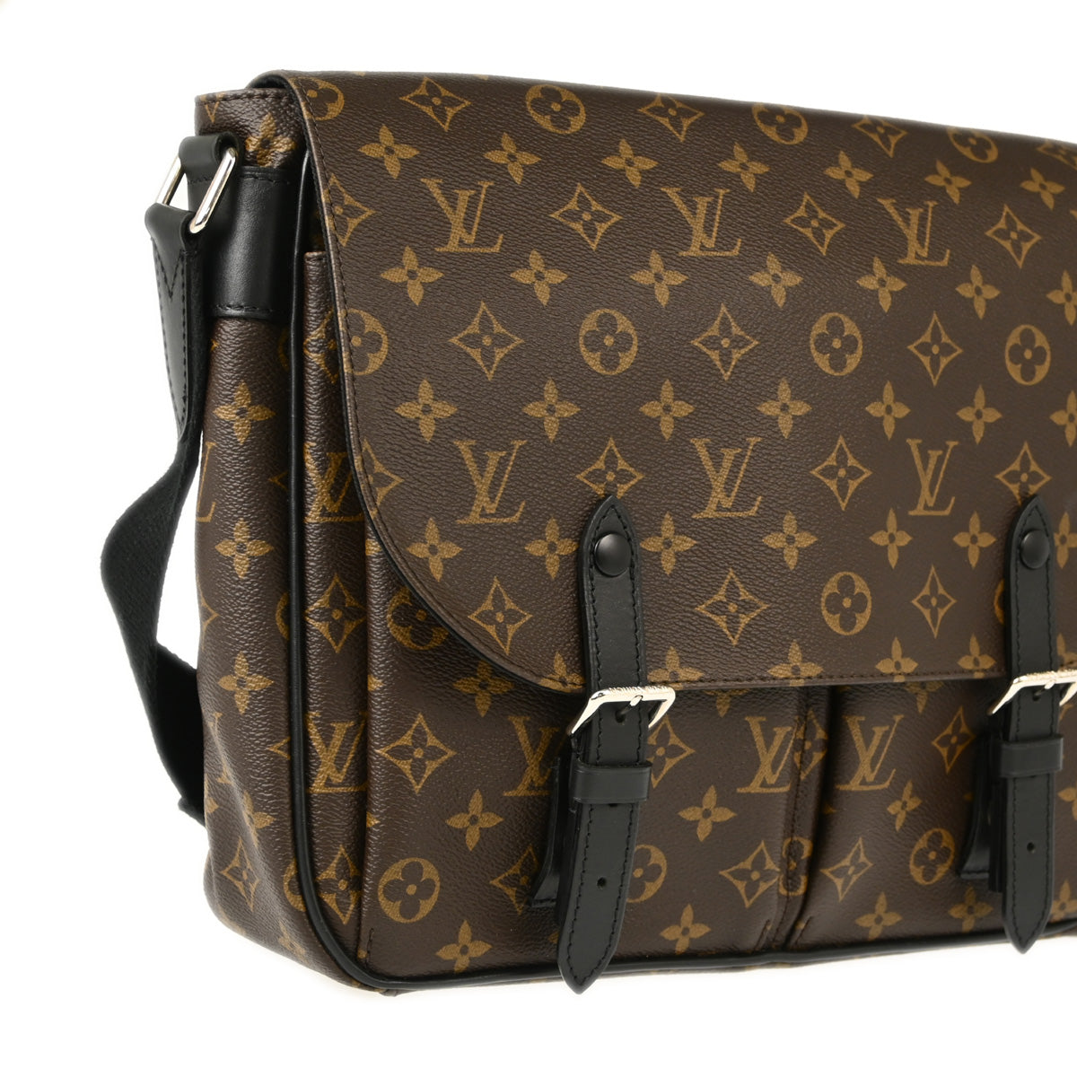 Louis Vuitton Monogram Macassar Christopher Messenger M41643