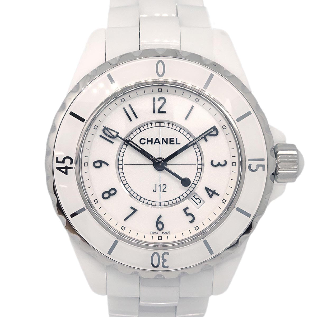 Chanel Ref.H0968 J12 Quartz 33mm Watch Ceramic SS