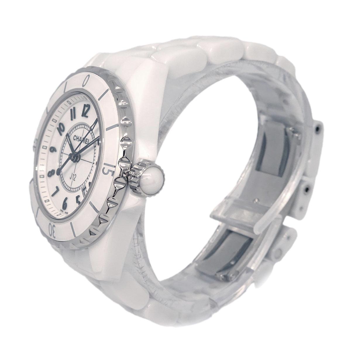 Chanel Ref.H0968 J12 Quartz 33mm Watch Ceramic SS