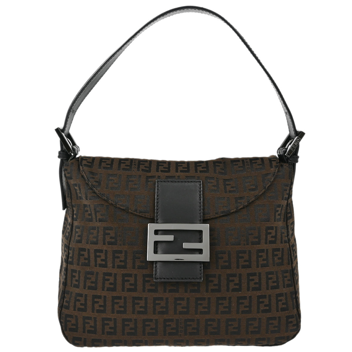 Fendi Brown Zucchino Handbag