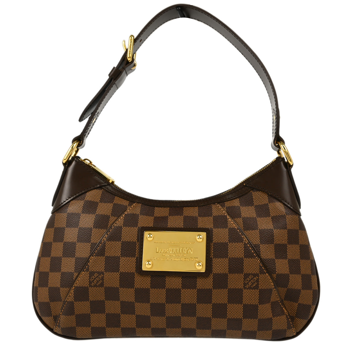 Louis Vuitton 2011 Damier Thames PM Hobo Handbag N48180