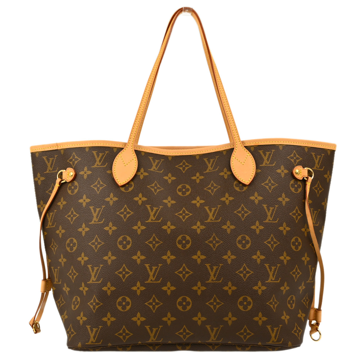 Louis Vuitton 2011 Monogram Neverfull MM Shoulder Tote Bag M40156