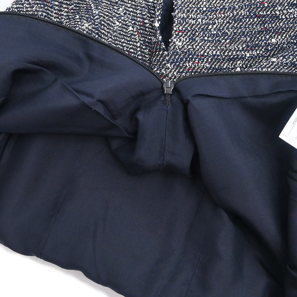 Chanel 2010 Setup Suit Jacket Skirt Navy #40