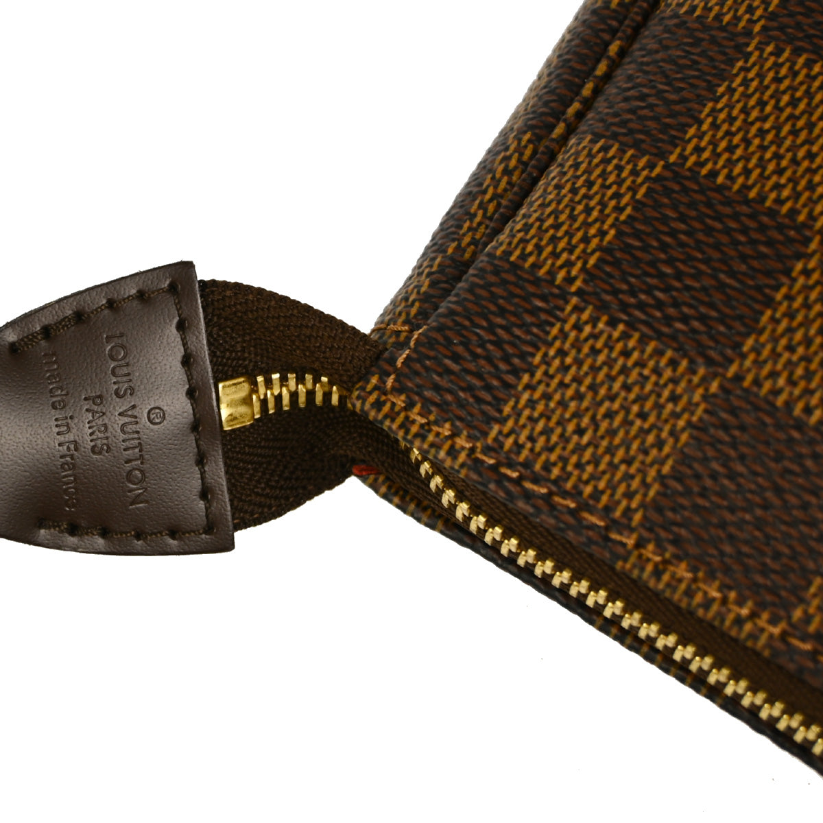 Louis Vuitton 2010 Damier Mini Pochette Accessoires Handbag N58009