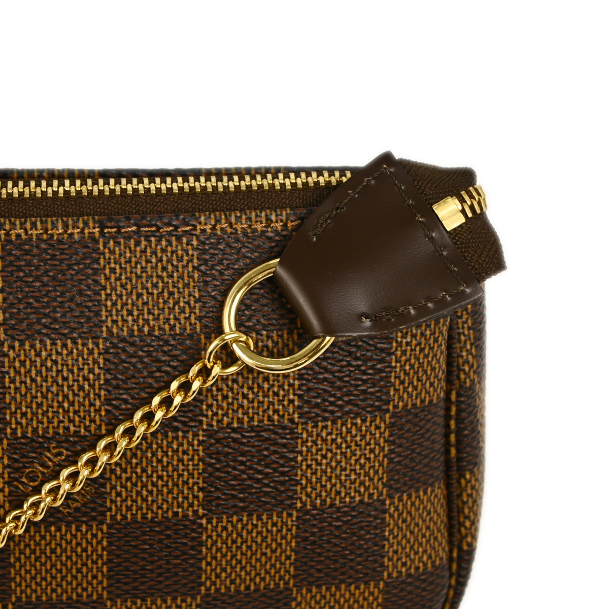 Louis Vuitton 2010 Damier Mini Pochette Accessoires Handbag N58009