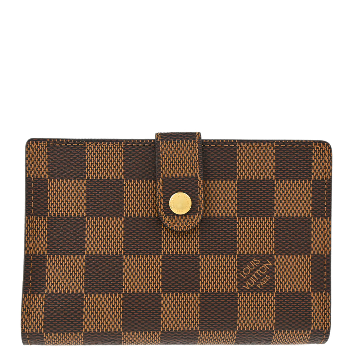 Louis Vuitton 2015 Damier Portefeuille Viennois Wallet Purse N61674