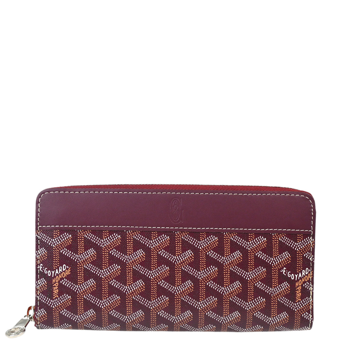 Goyard Purple Matignon Apmzip GM Long Wallet