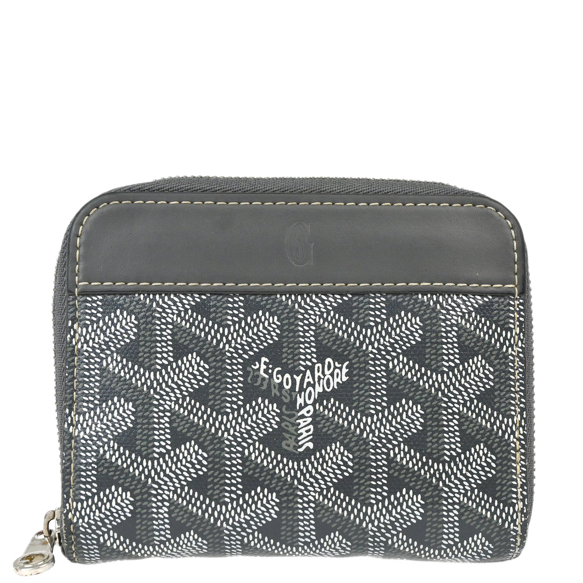 Goyard Gray Matignon PM Purse Wallet