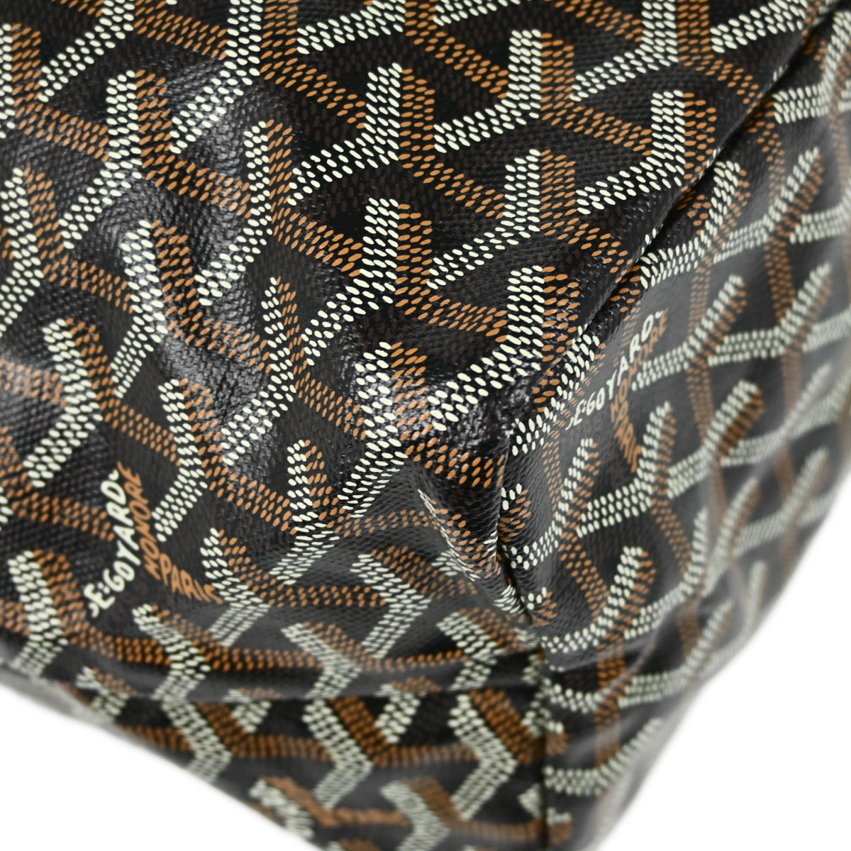 Goyard 2012 Brown St. Louis PM Tote Handbag