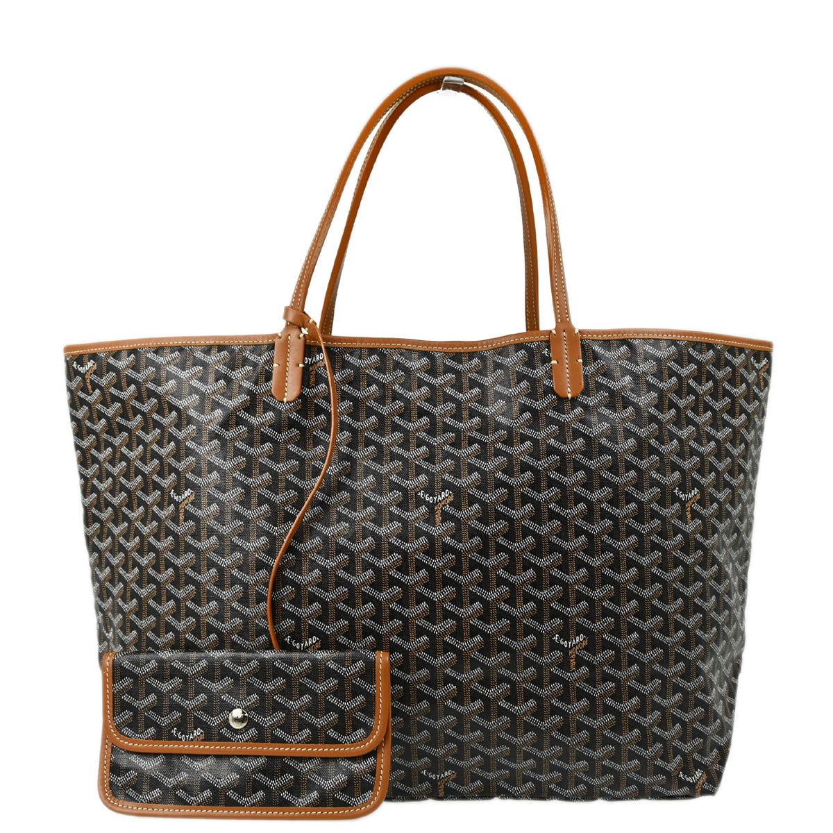 Goyard Brown St. Louis GM Tote Handbag