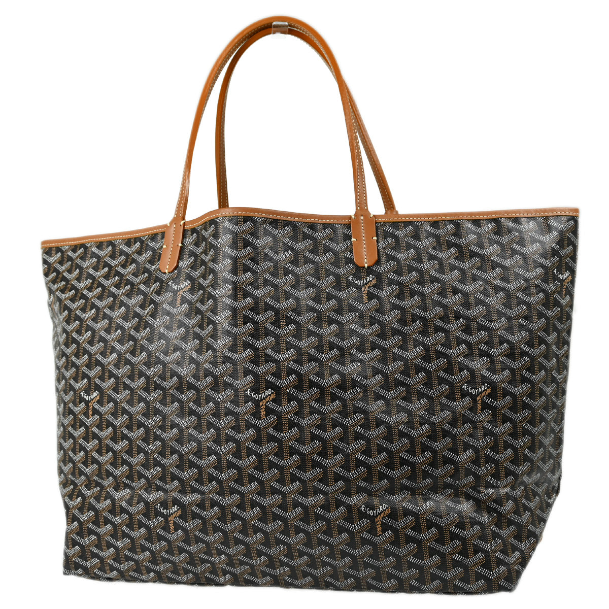 Goyard Brown St. Louis GM Tote Handbag