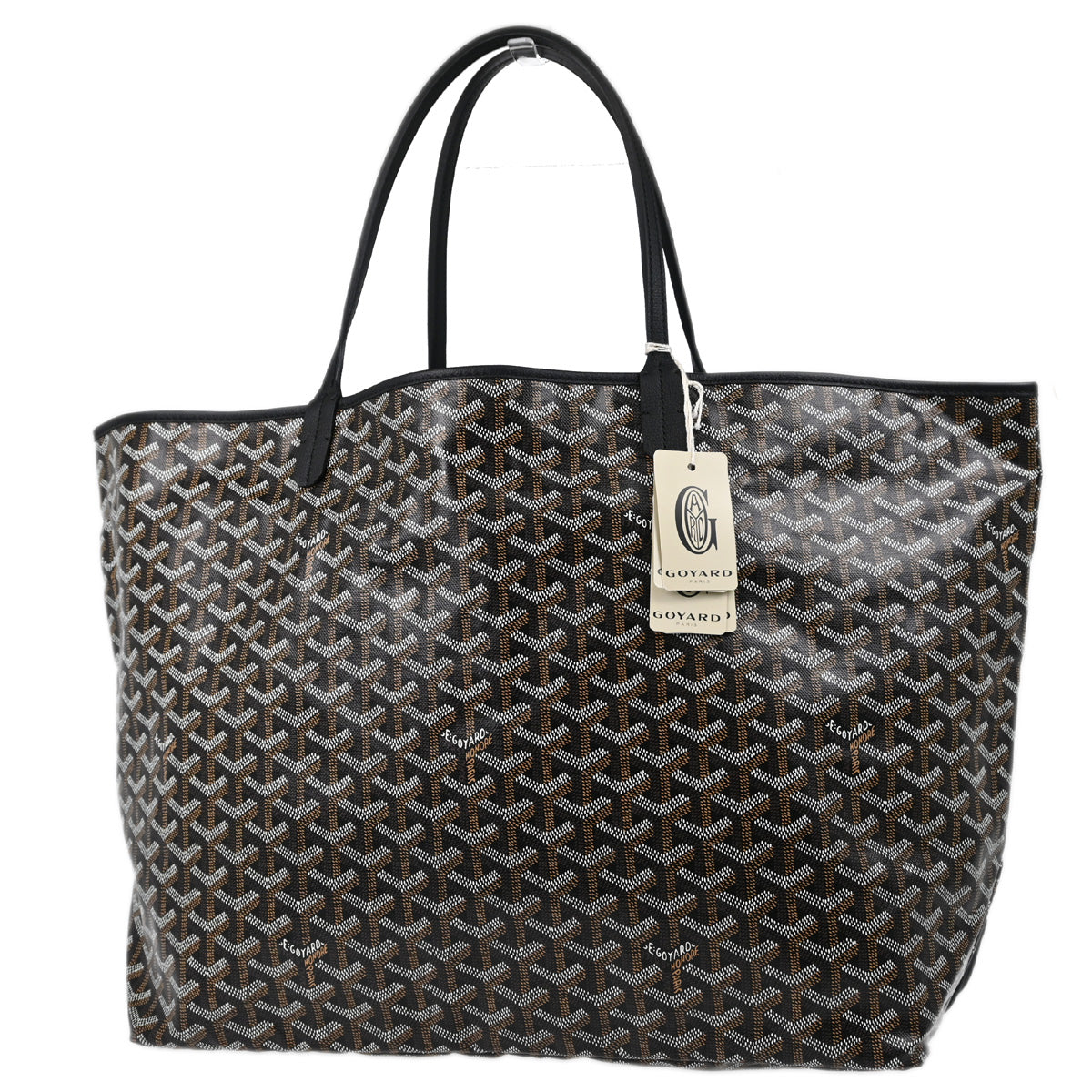 Goyard Black St. Louis GM Tote Handbag