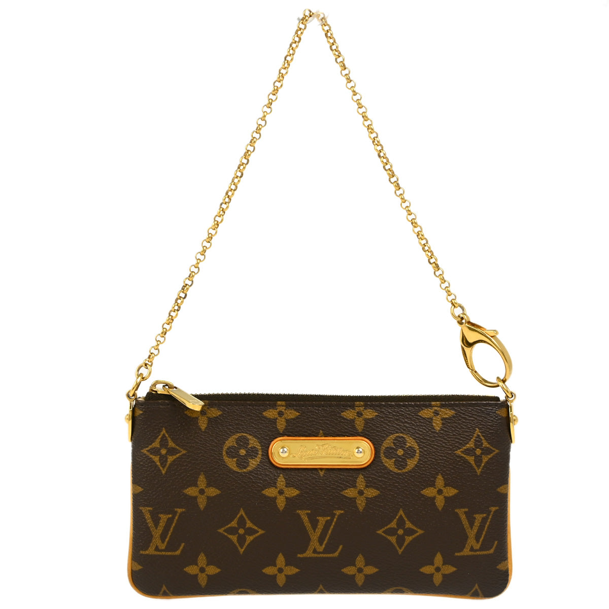 Louis Vuitton 2011 Monogram Pochette Milla MM Handbag M60094