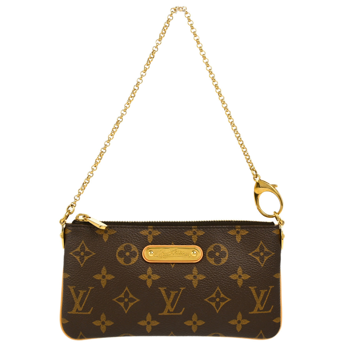 Louis Vuitton 2012 Monogram Pochette Milla MM Handbag M60094