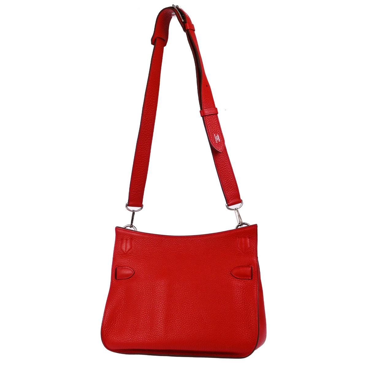 Hermes 2013 Red Taurillon Clemence Jypsiere 31 Shoulder Bag